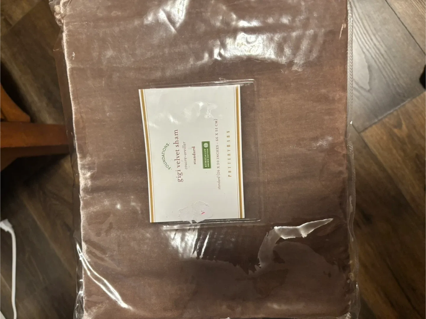 Pottery Barn Gigi Velvet Sham - Standard Size