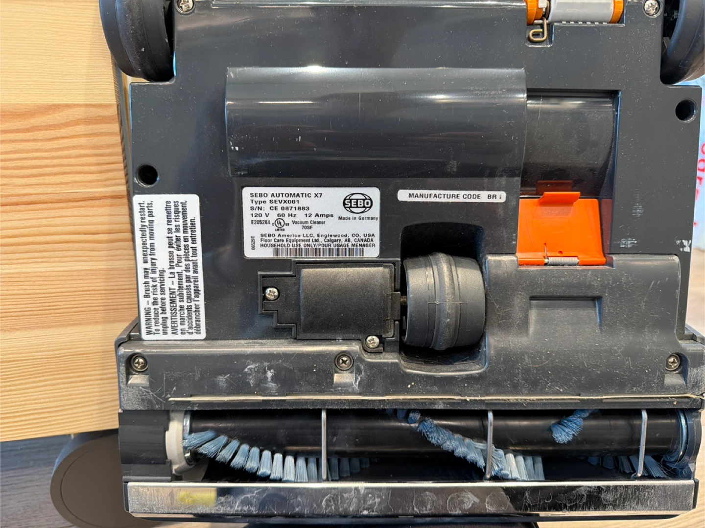 Sebo Automatic X7 Premium Vacuum Cleaner - photo 4