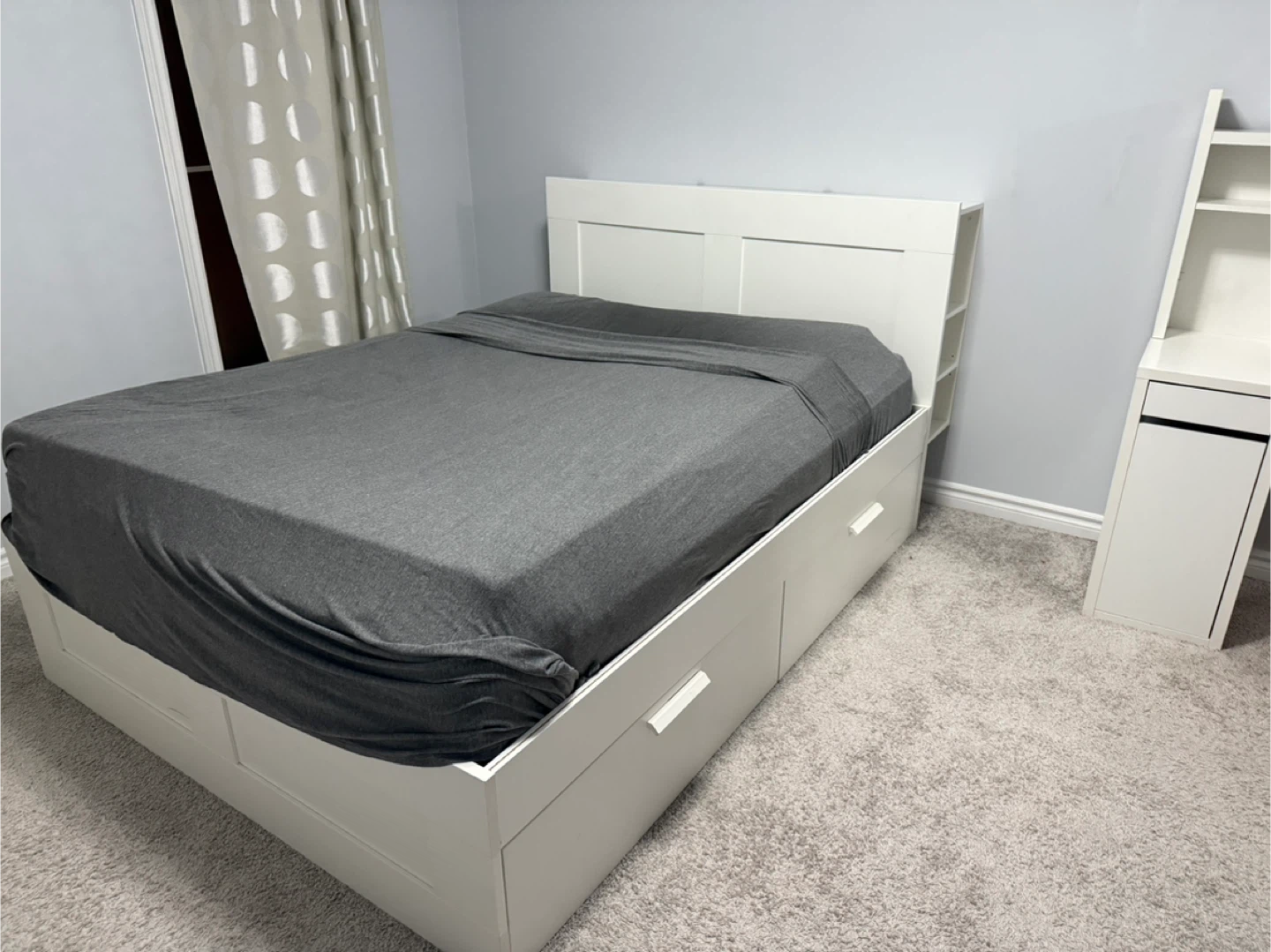 IKEA Bed Frame, Dresser & Desk