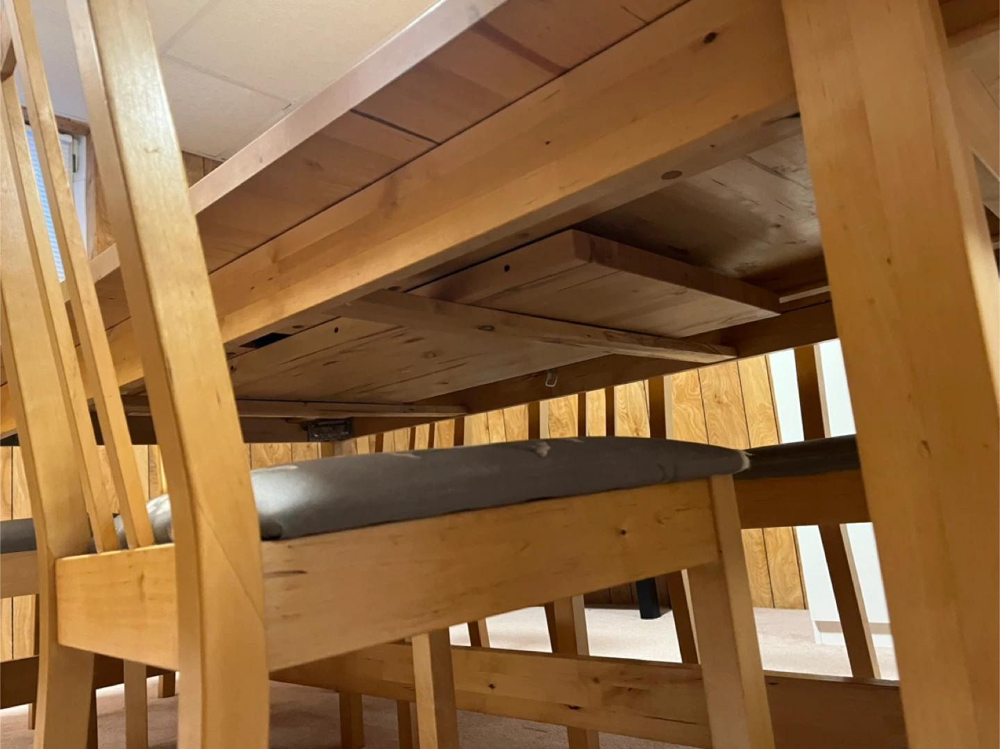 IKEA Extendable Dining table with 6 chairs - photo 4