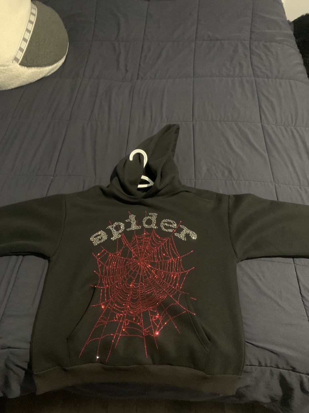 Spider Black Hoodie Size M