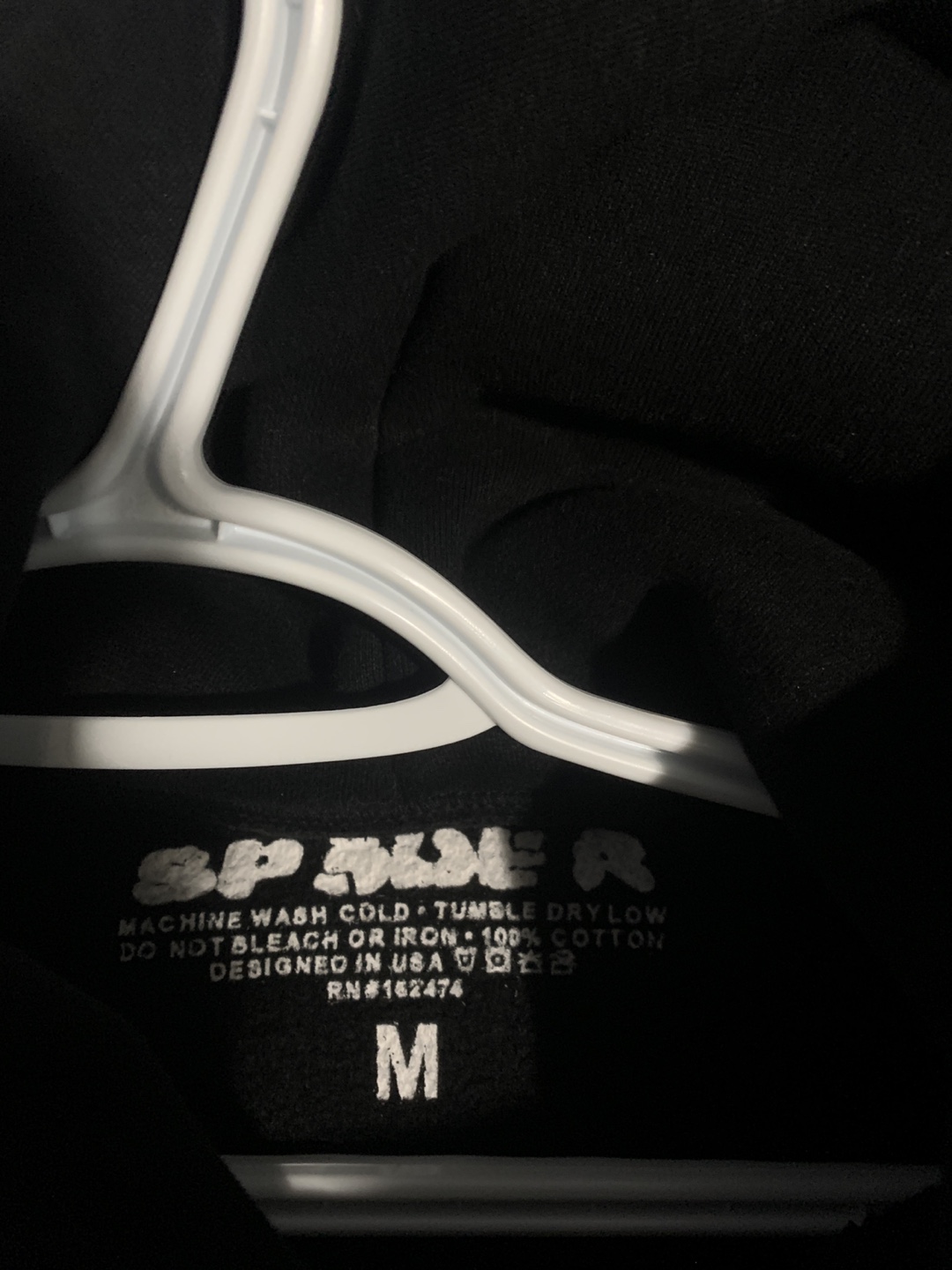 Spider Black Hoodie Size M - photo 2