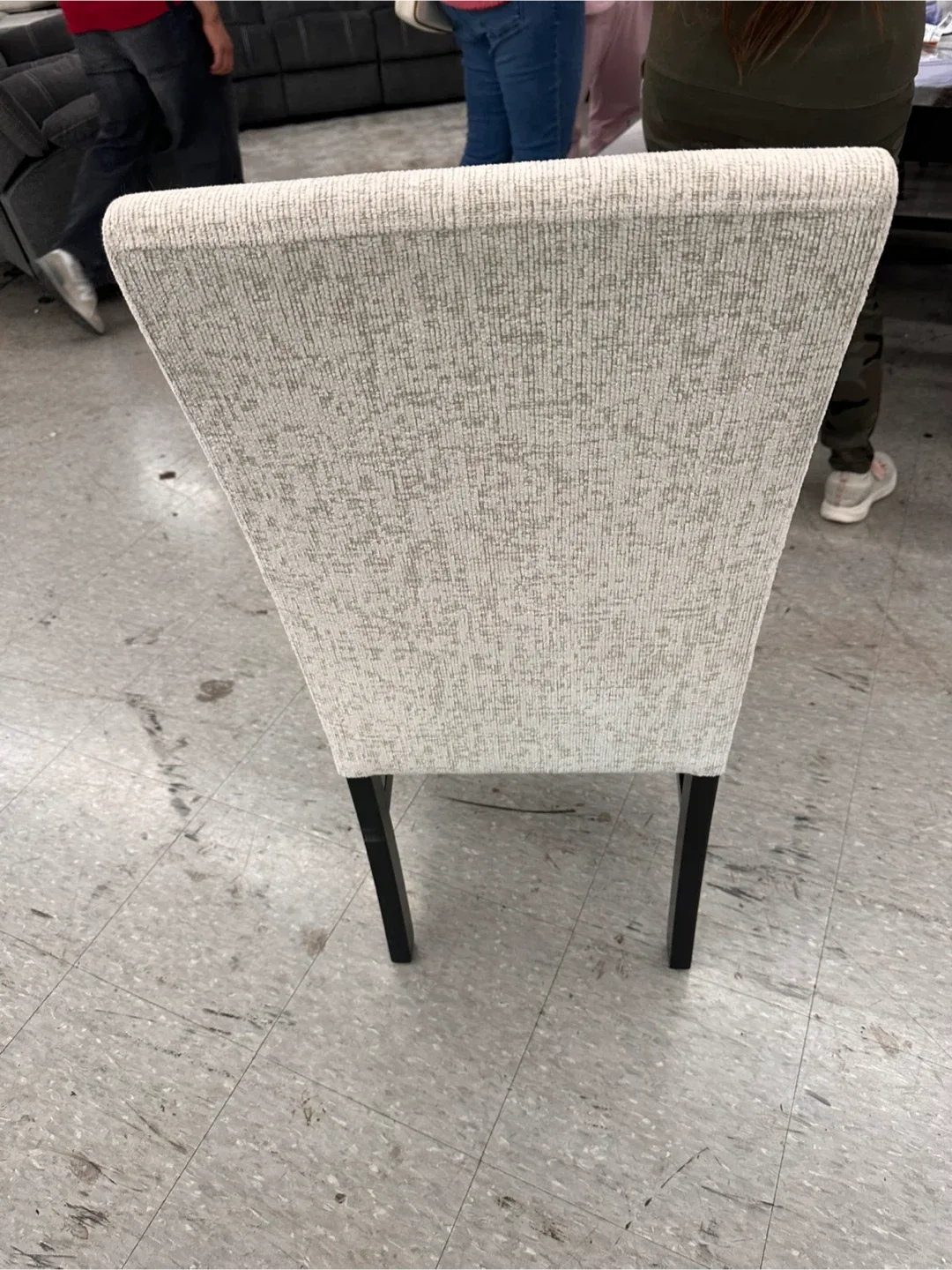Upholstered Dining Chair - Neutral Fabric image indicator(3)