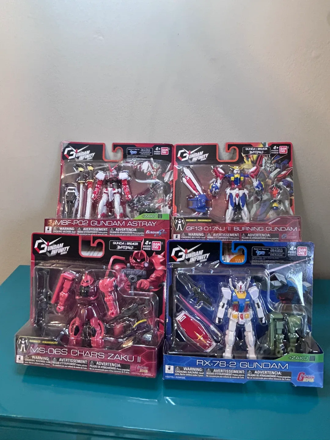 NEW Gundam Infinity Action Figures