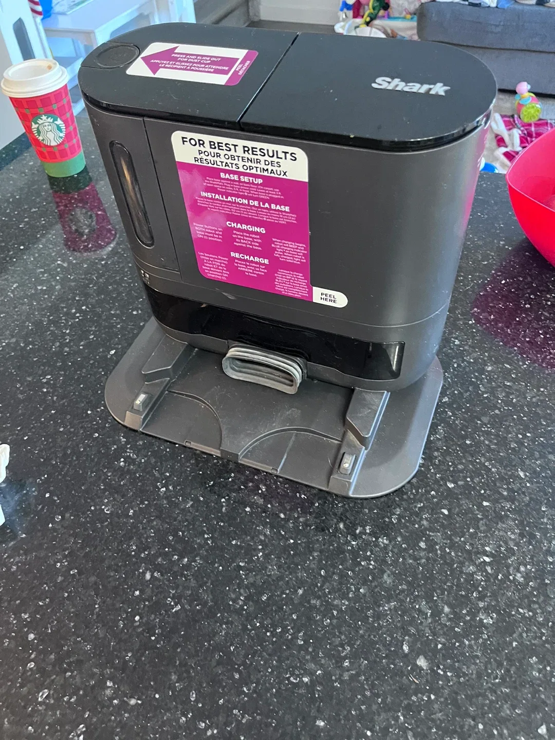 Shark IQ Robot Vacuum with Self-Empty Base image indicator(4)