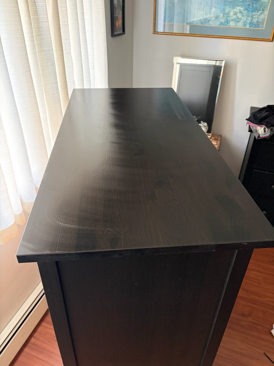 IKEA Hemnes Black-Brown Dresser - photo 2