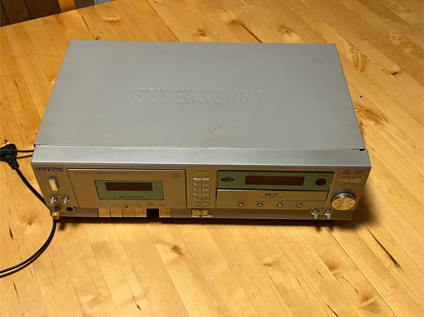 Super Sunny VCD with Cassette Recorder image indicator(2)