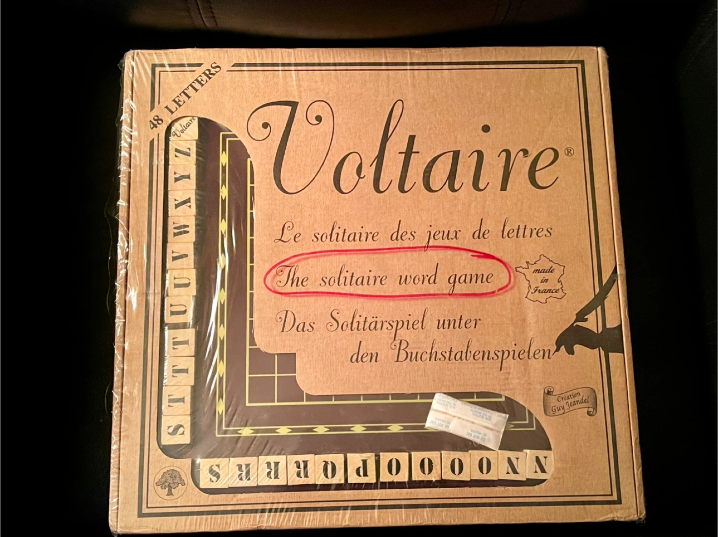 NEW Voltaire Solitaire Word Game (48 Letters)