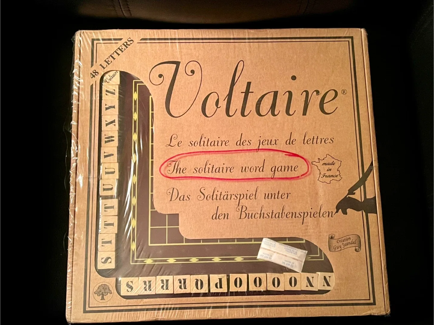 NEW Voltaire Solitaire Word Game (48 Letters)