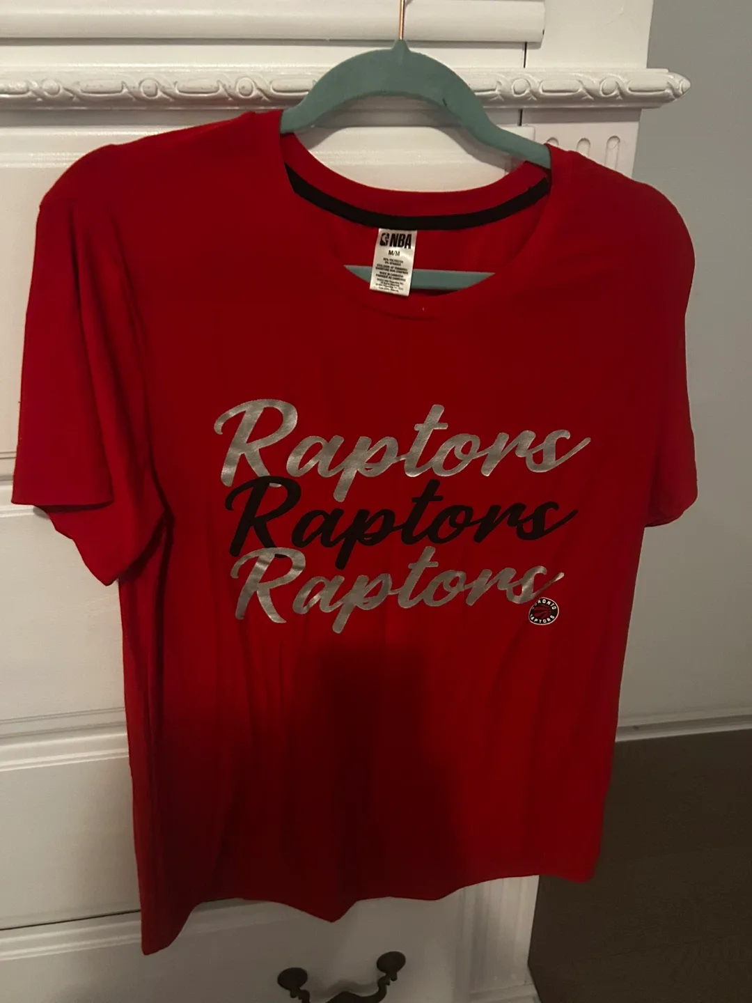 NBA Toronto Raptors Red T-Shirt - Size M