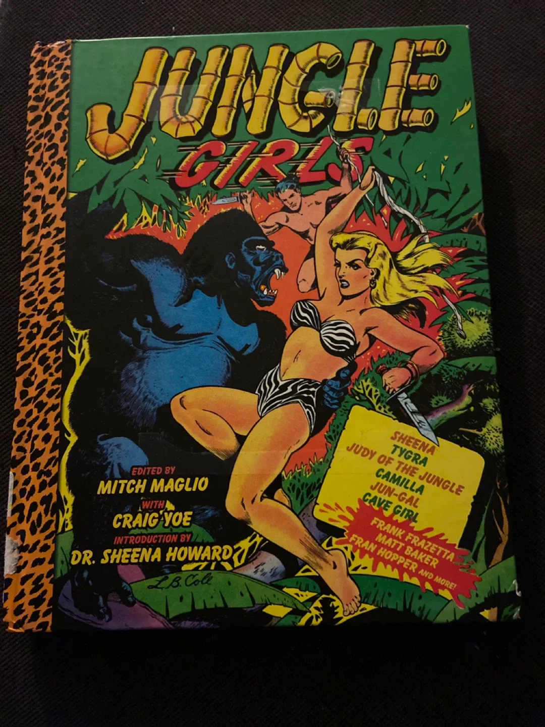 Jungle Girls Hardcover Comic Book