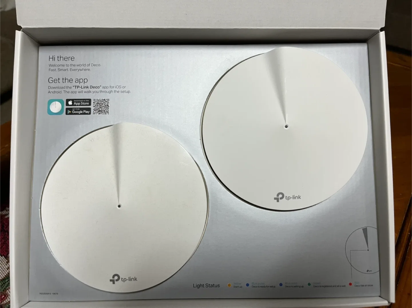 TP-Link Deco M9 Plus AC2200 Smart Home Mesh Wi-Fi System image indicator(5)