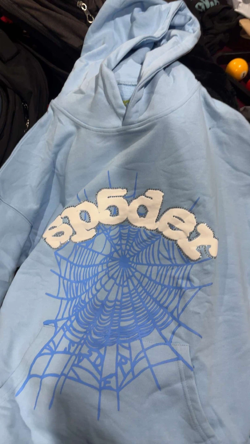 Sp5der Hoodie - Blue