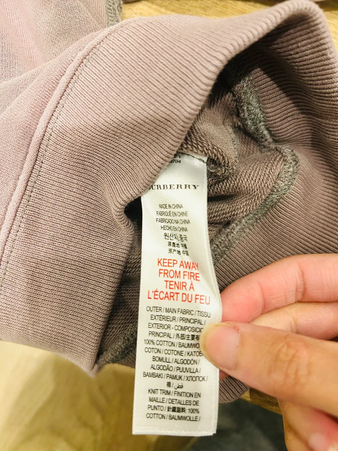 Burberry Kids Rainbow Smiley Sweatshirt image indicator(4)