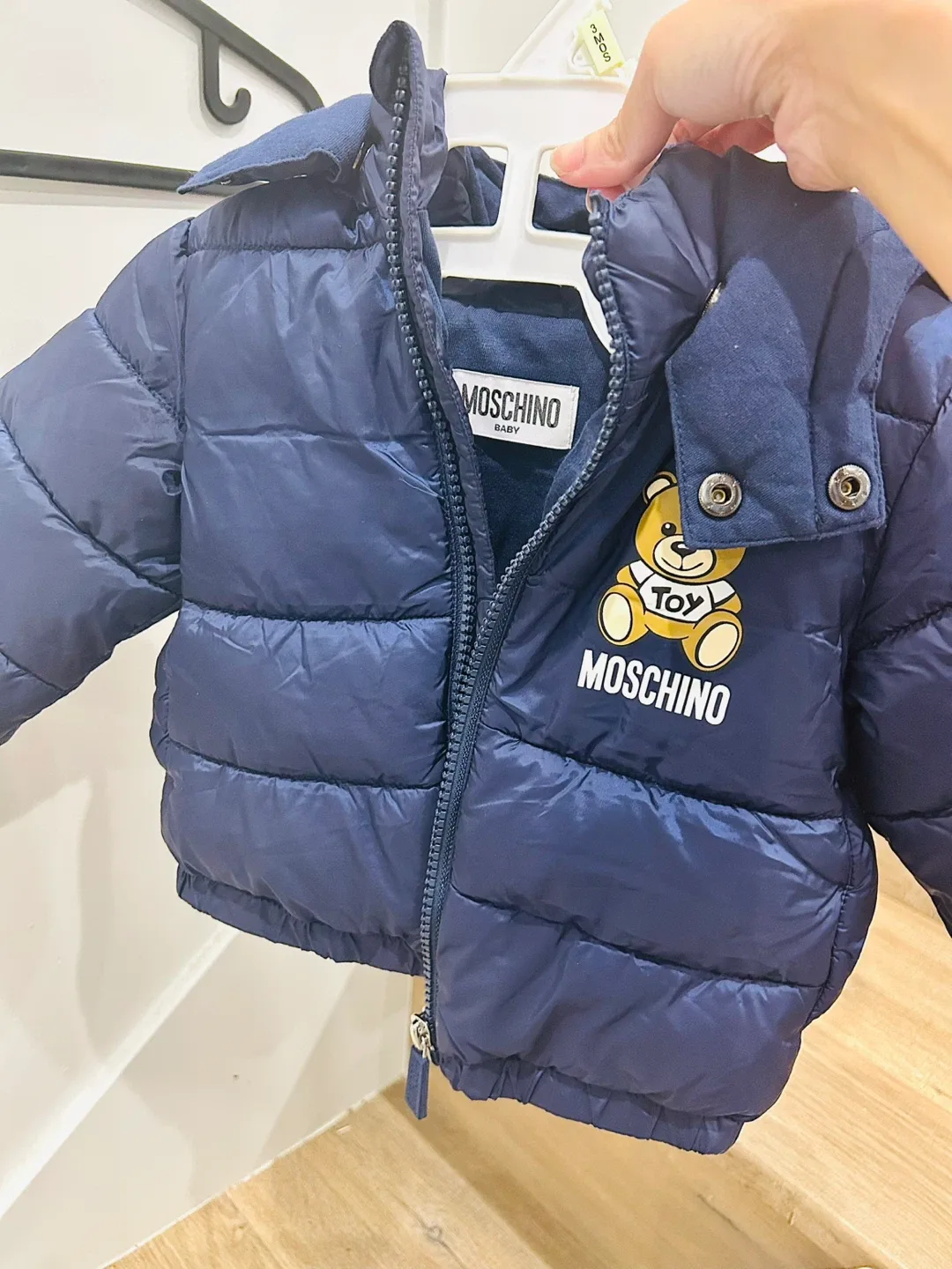 Moschino Baby Puffer Jacket - Size 6-9 Months