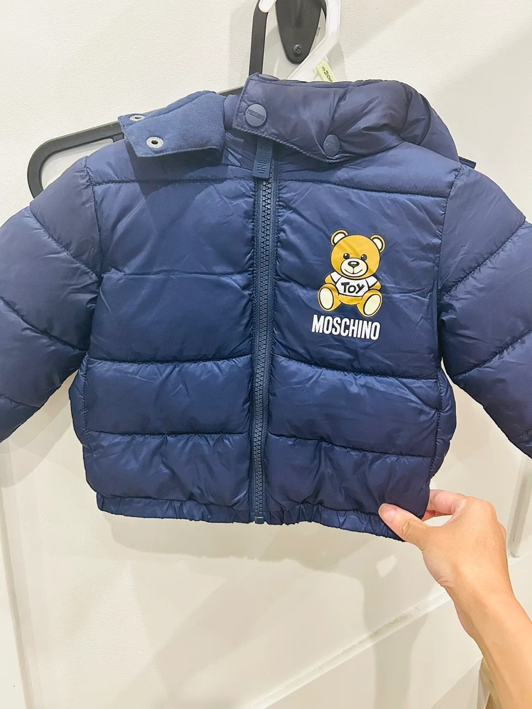 Moschino Baby Puffer Jacket - Size 6-9 Months image indicator(2)
