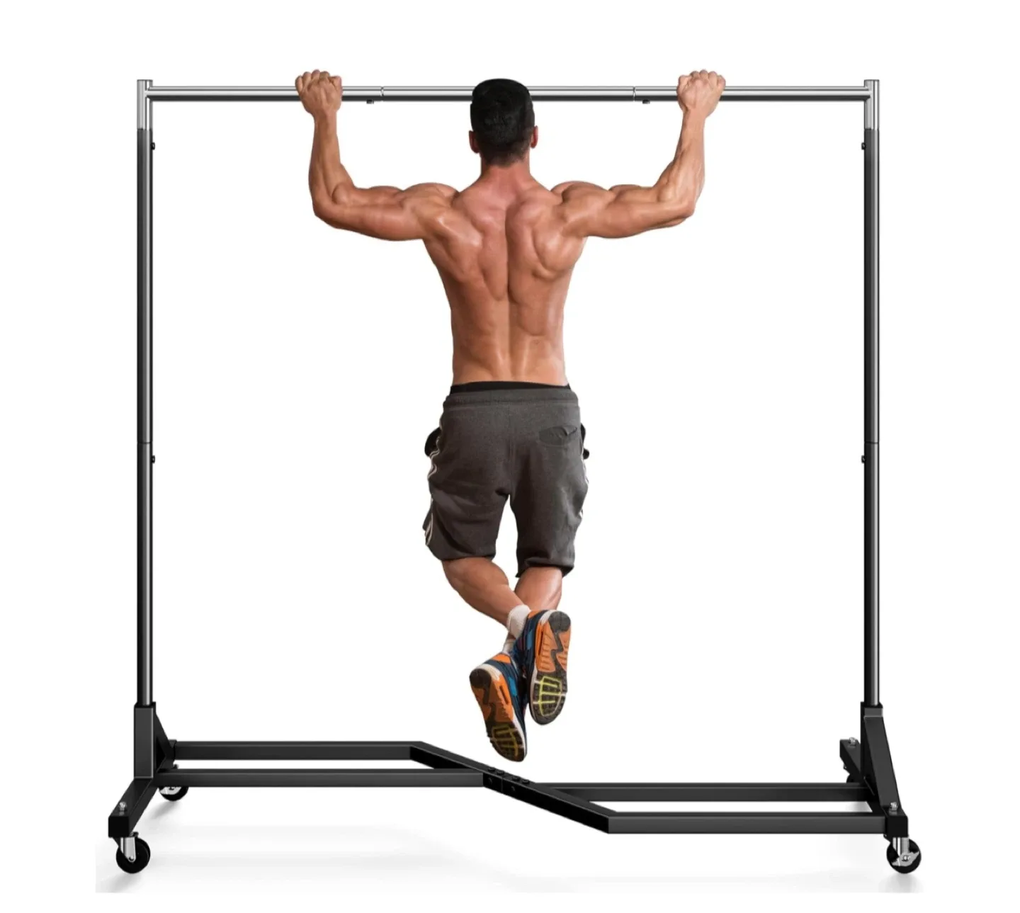 Mr IRONSTONE Clothing Rack Commercial Grade - Black