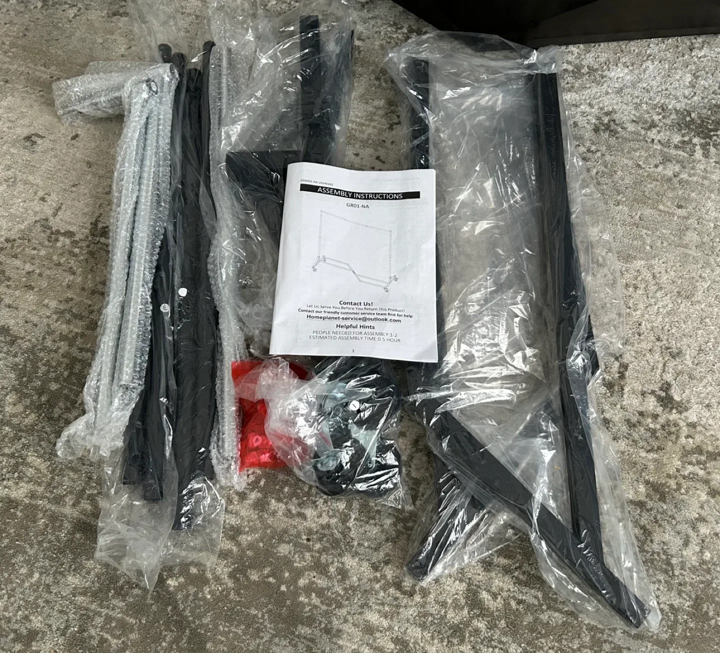 Mr IRONSTONE Clothing Rack Commercial Grade - Black image indicator(6)