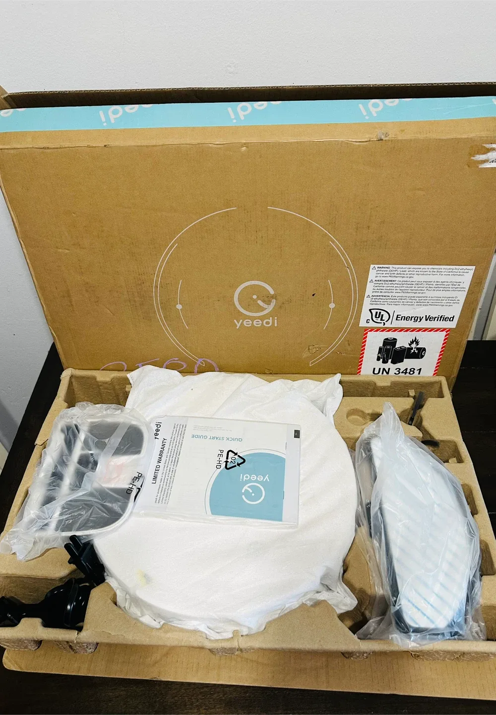 New! Yeedi Robot Vacuum Cleaner