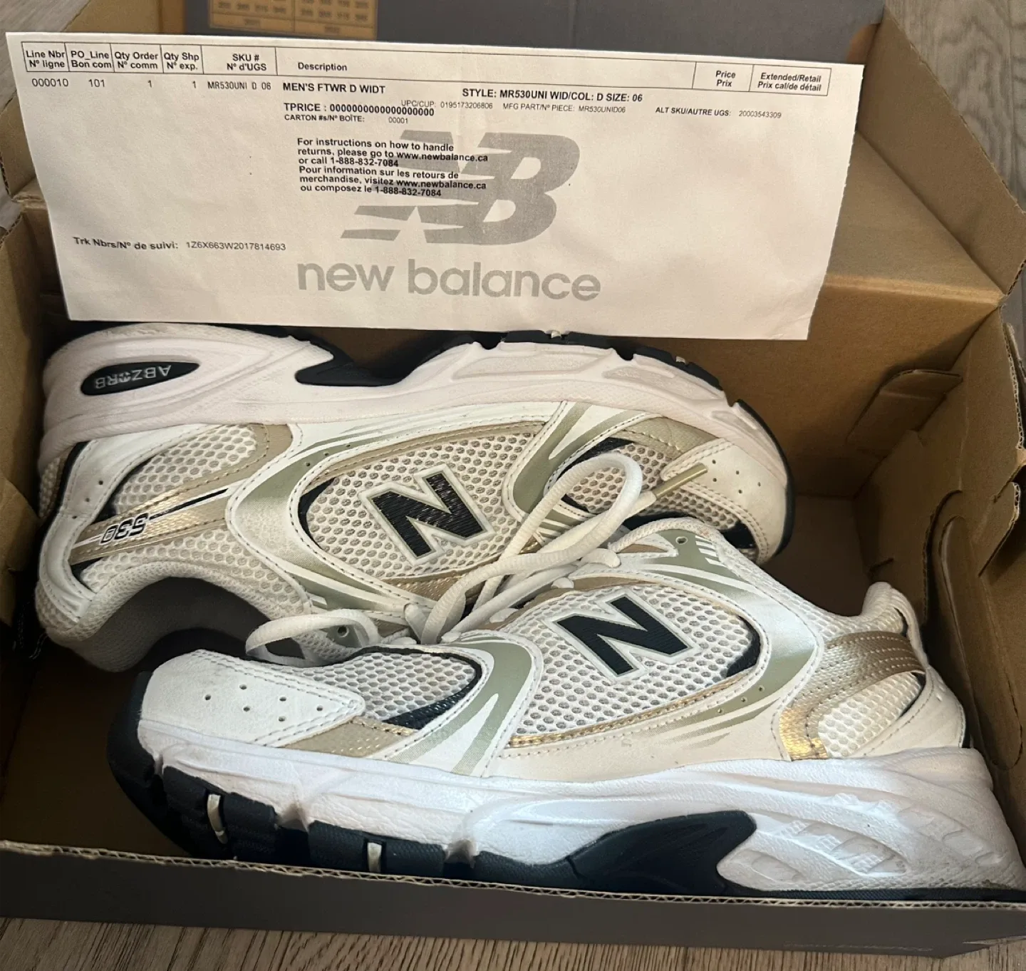 New Balance 530 Running Shoes - Size 5.5 image indicator(6)