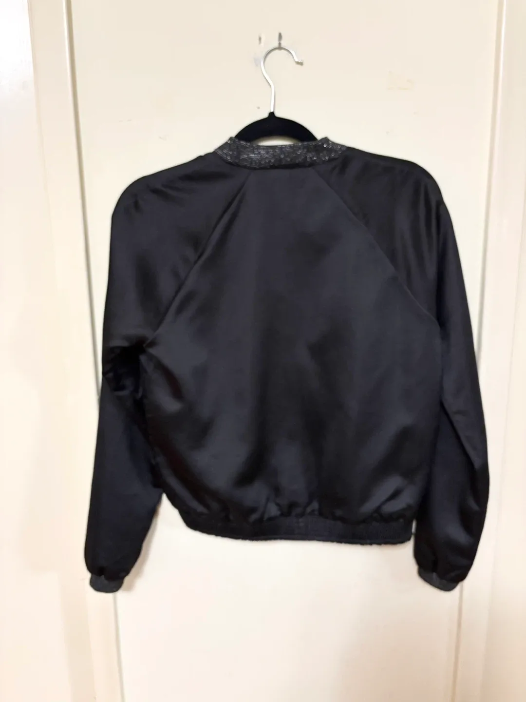 Vero Moda Black Bomber Jacket - Size XS image indicator(2)