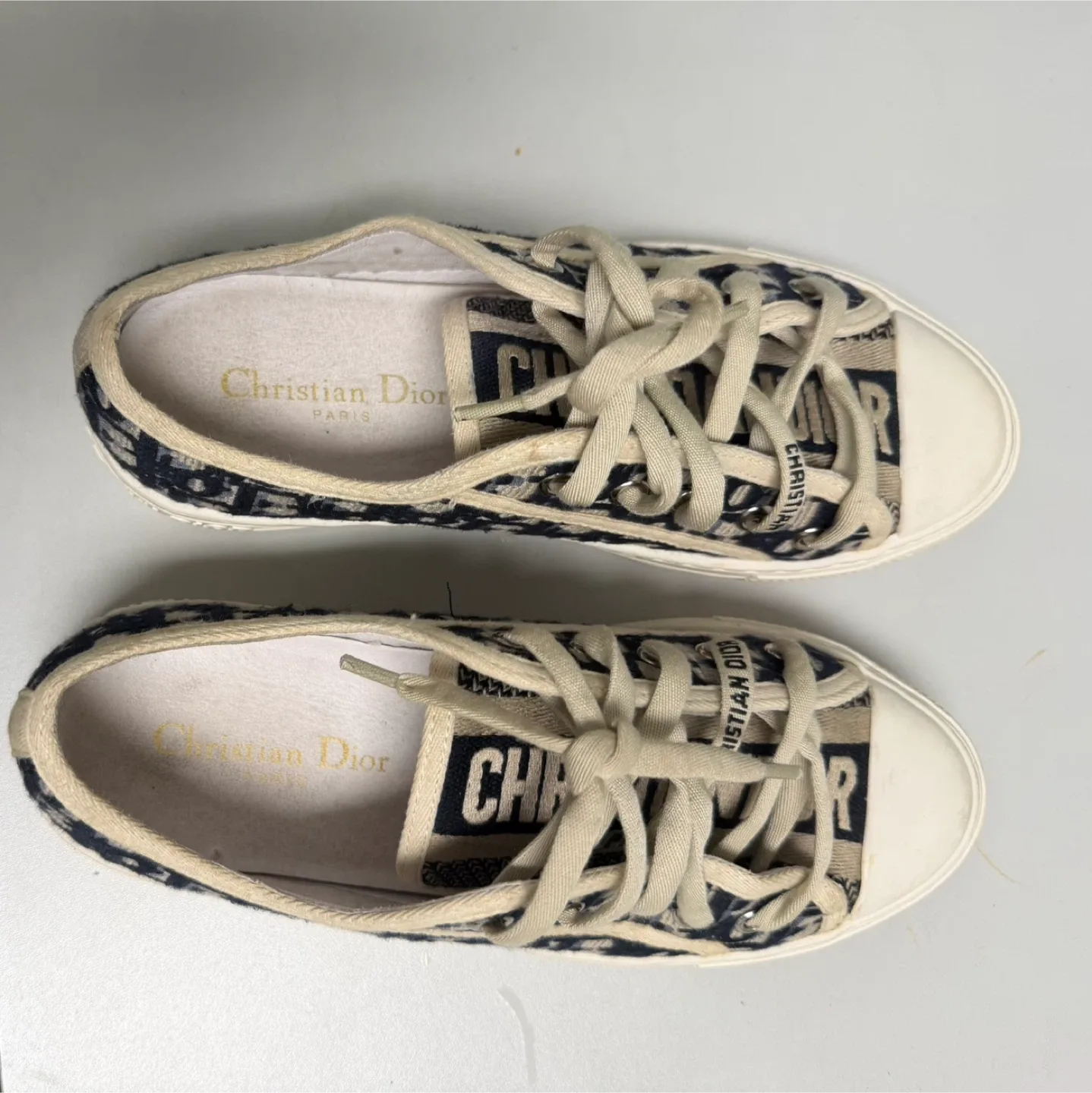 Christian Dior Oblique Print Sneakers image indicator(3)