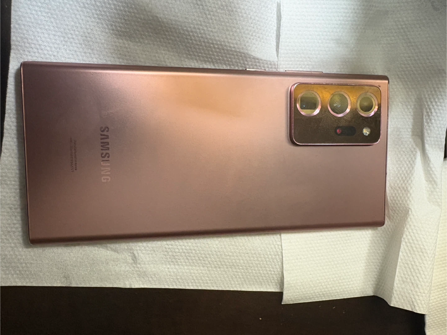 Samsung Galaxy Note 20 Ultra - Damaged