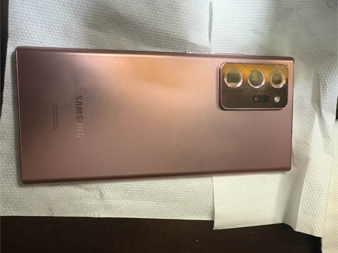 Samsung Galaxy Note 20 Ultra - Damaged