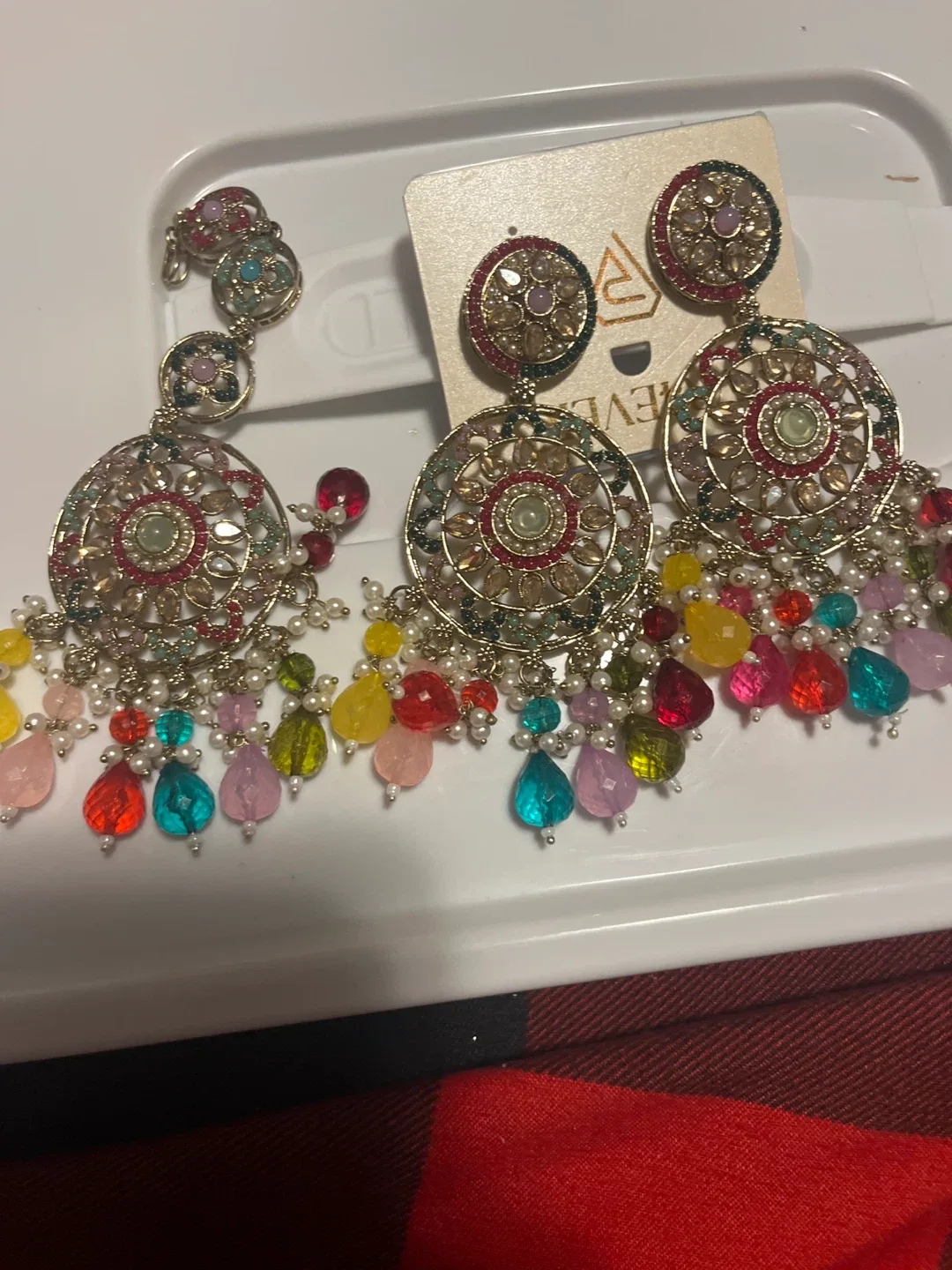 Statement Earrings - Colorful & Ornate