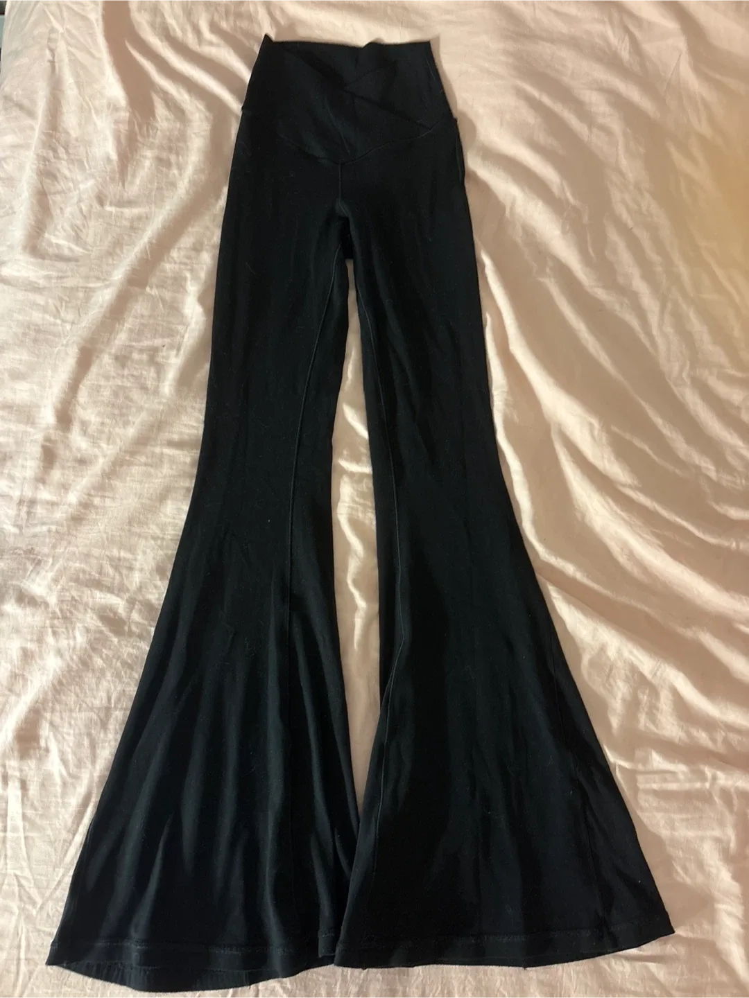 Aerie Black Flare Yoga Pants
