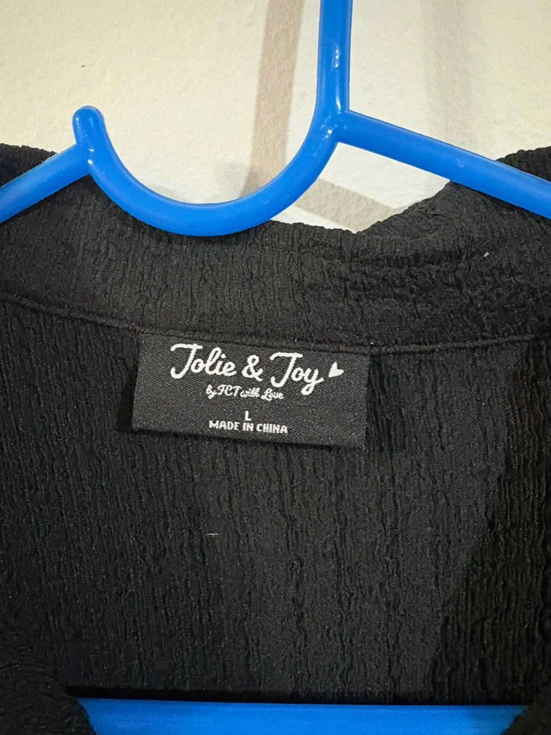 Jolie & Joy Black Button-Down Shirt - Size L image indicator(4)