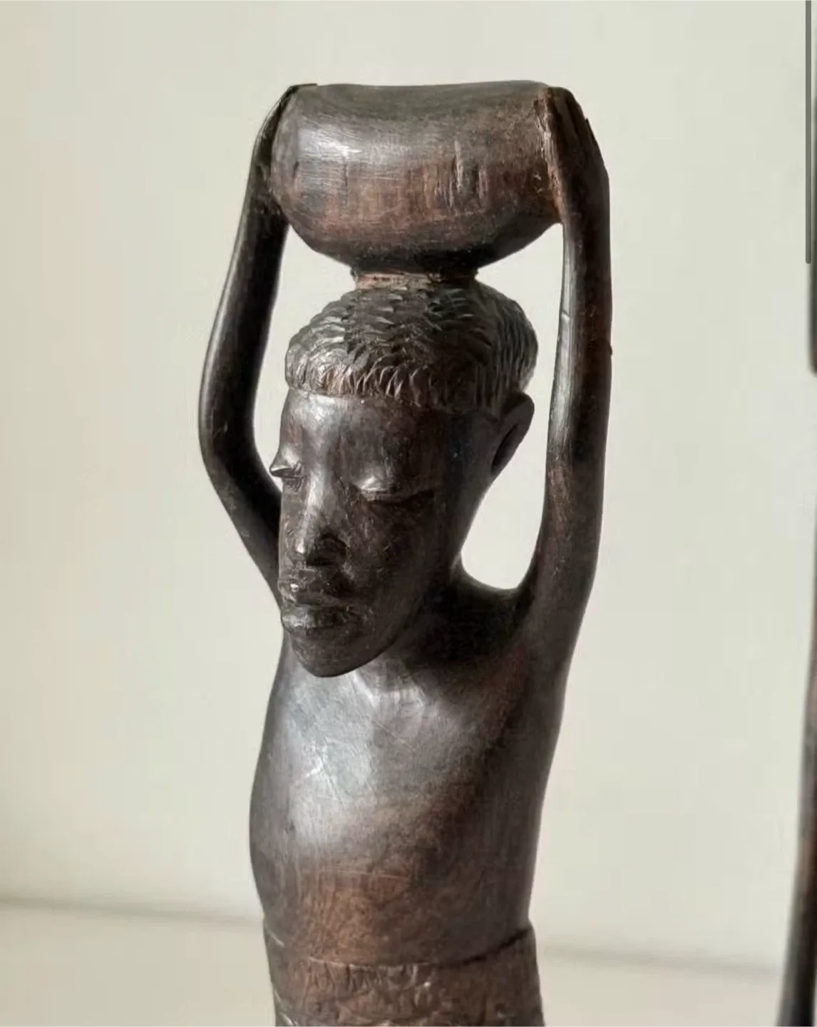 Wooden African Figurines - Set of 3 image indicator(5)