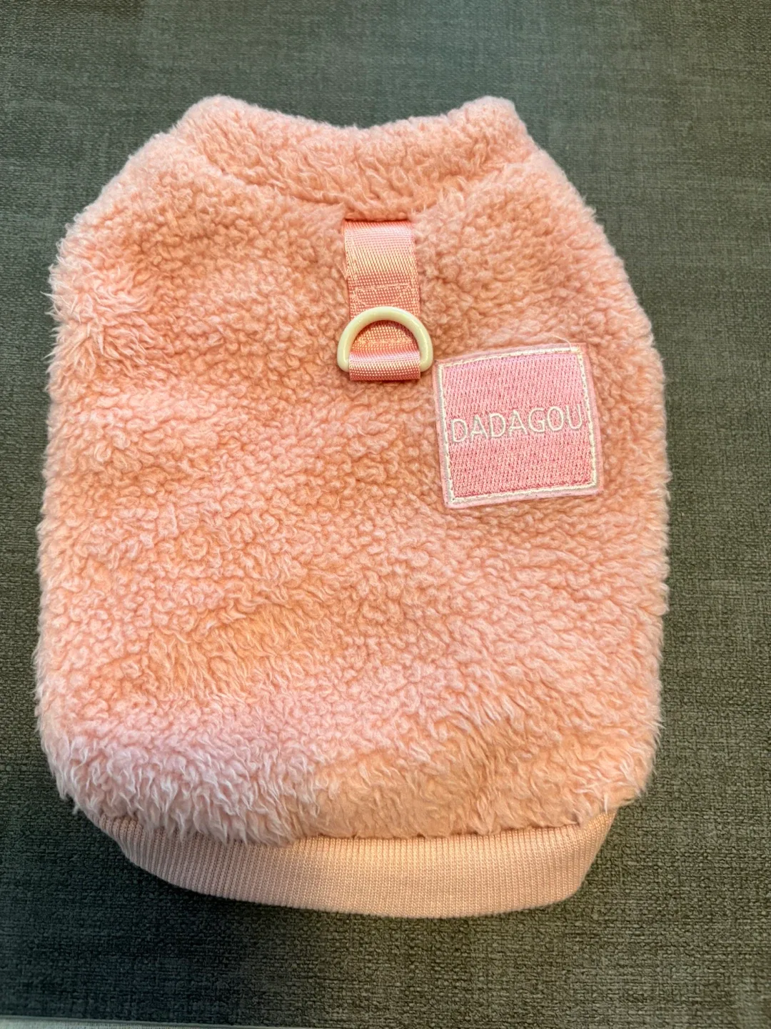 DADAGOU Pink Dog Sweater - Size Small