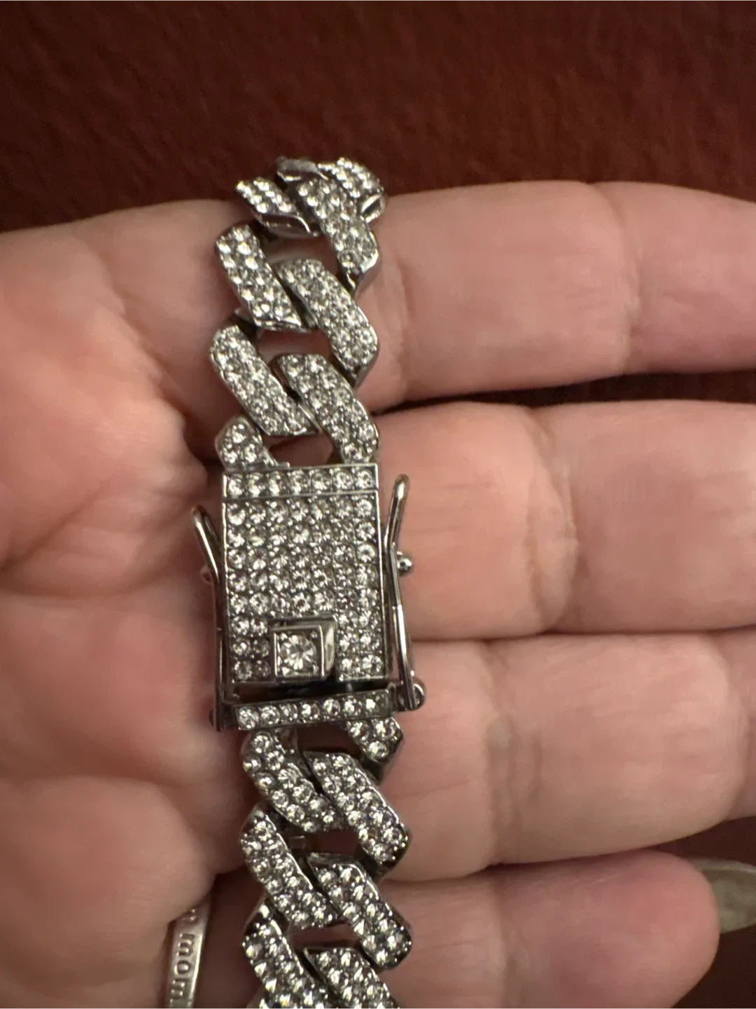 Cartice 18K Gold SS Iced out Moissanite Bracelet image indicator(3)