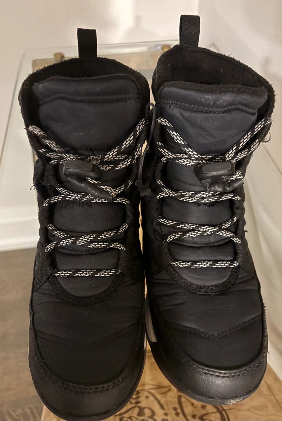 Sorel Black Winter Boots - Size 4 - photo 3