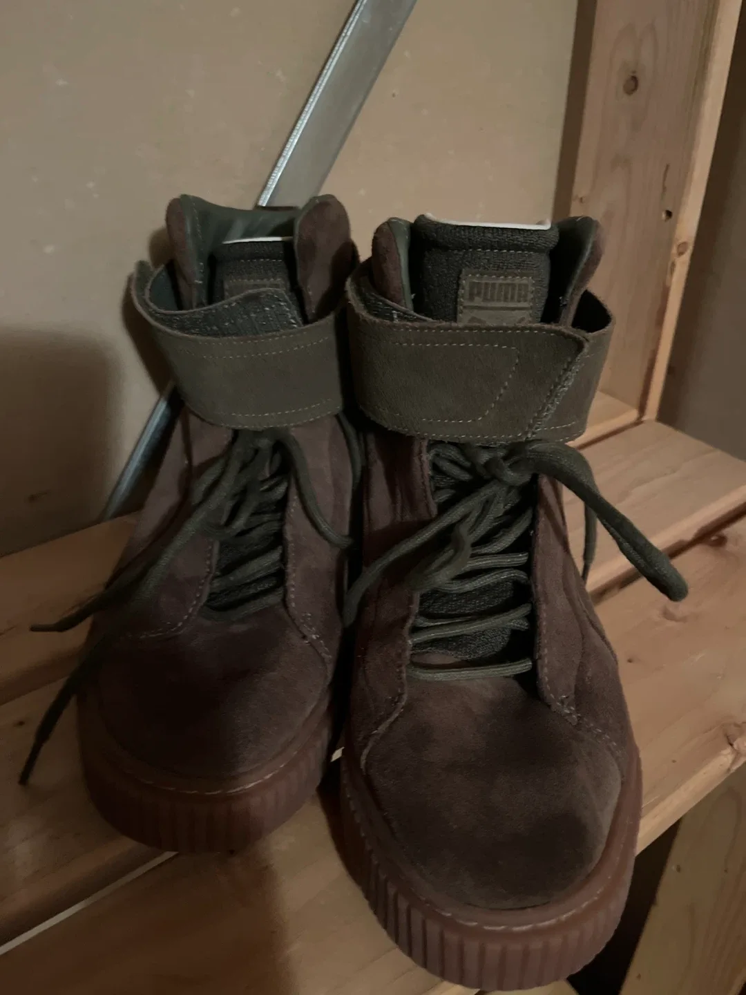 Puma Platform Ankle Boots, Size 6 image indicator(3)