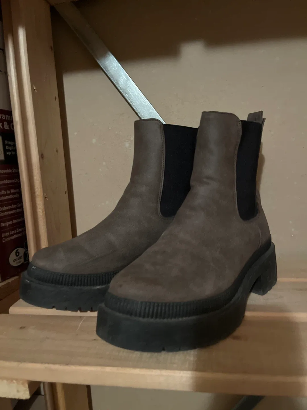 Puma Platform Ankle Boots, Size 6 image indicator(2)