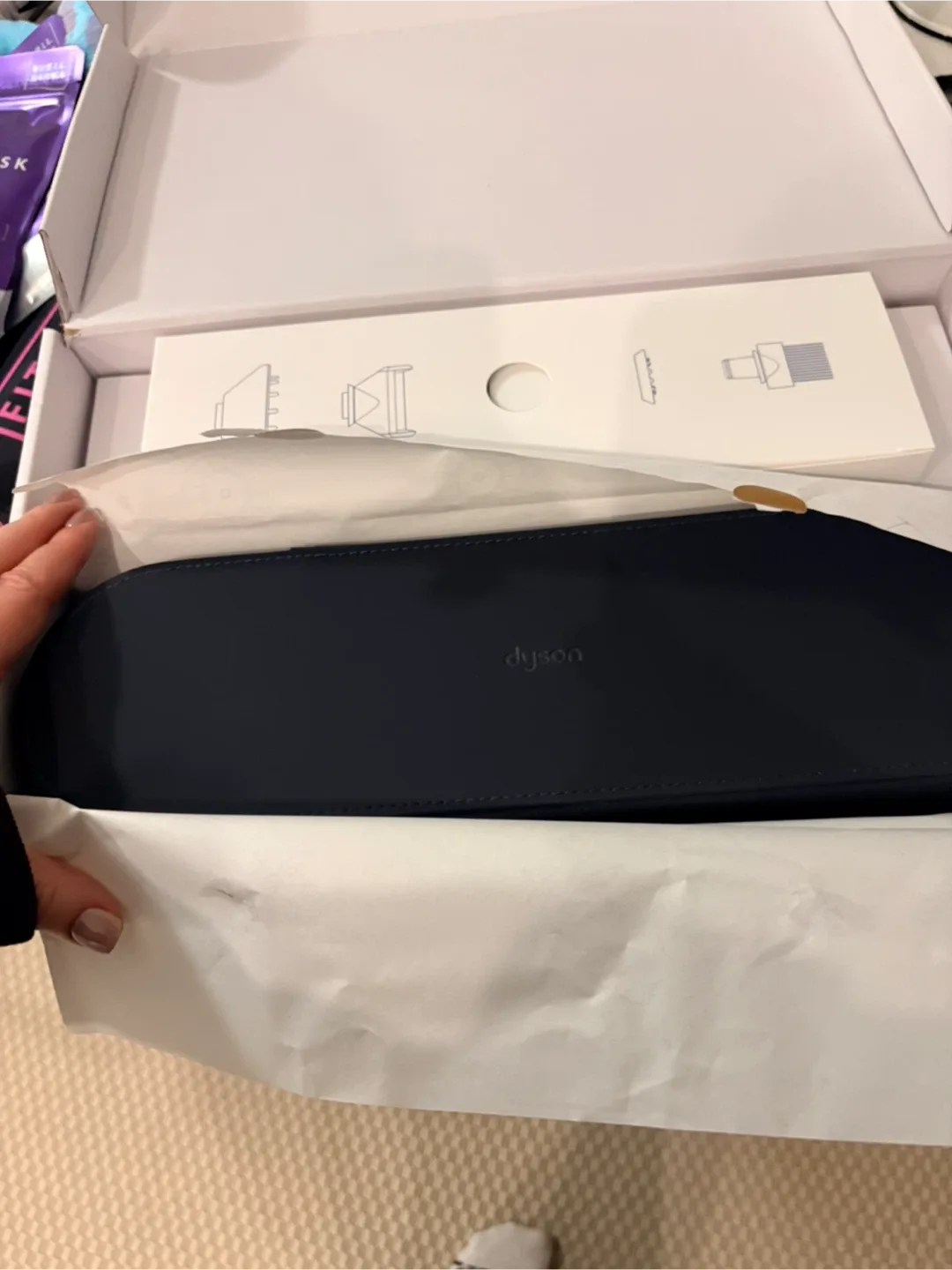 Dyson Supersonic Hair Dryer Dark Blue/Copper image indicator(2)