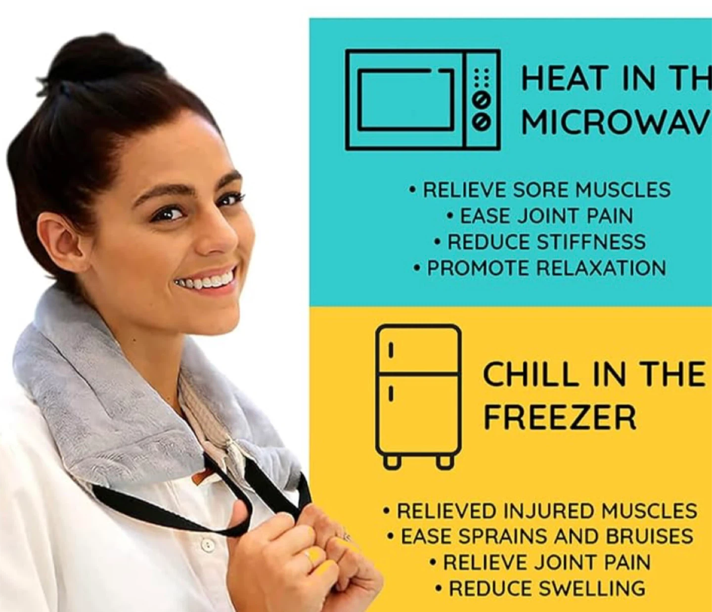 Brand New Heating Pad Neck Pain Relief - photo 4