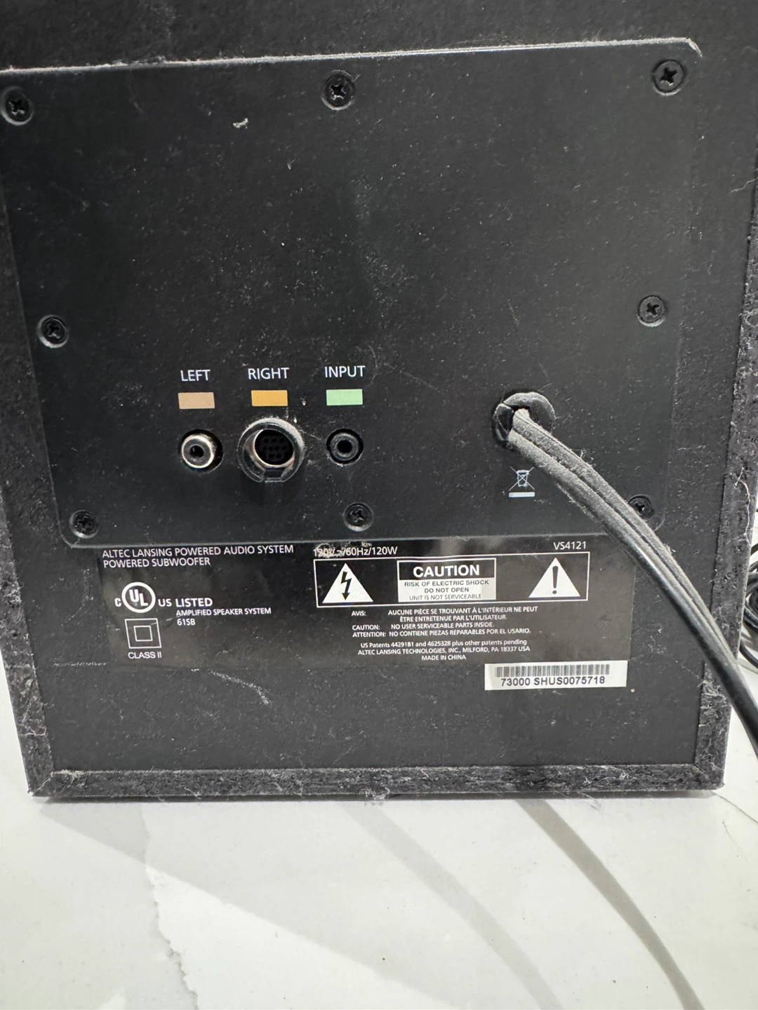 Altec Lansing Powered Audio System - photo 3