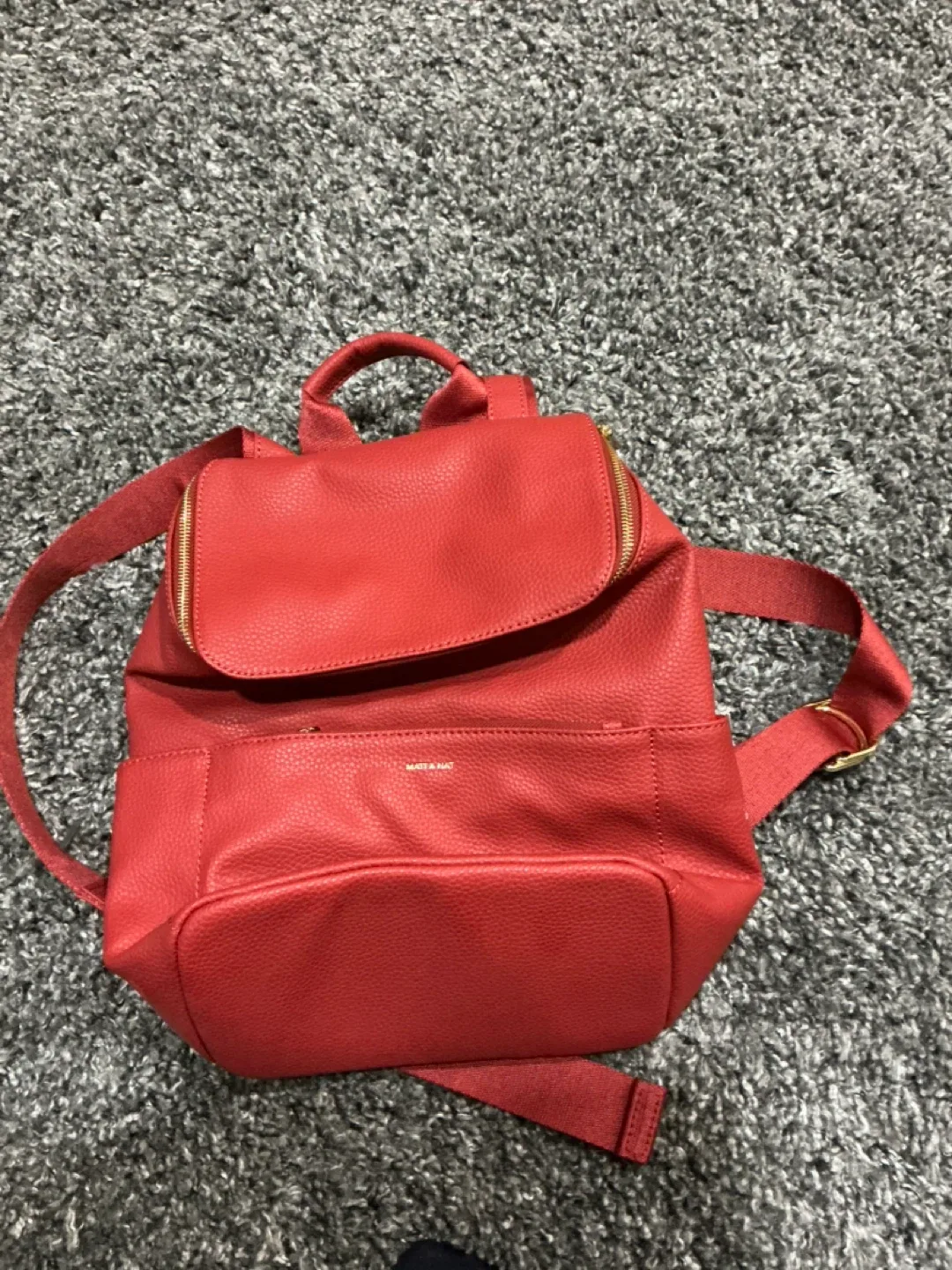 New Matt & Nat Red Backpack