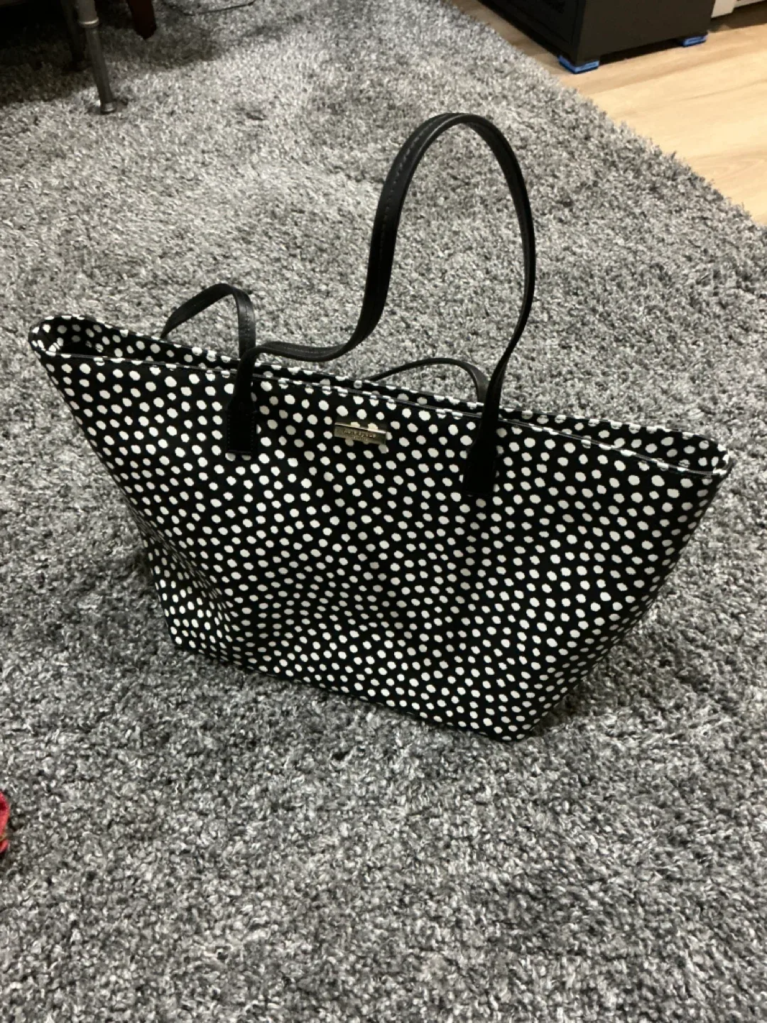 New Kate Spade Polka Dot Tote Bag