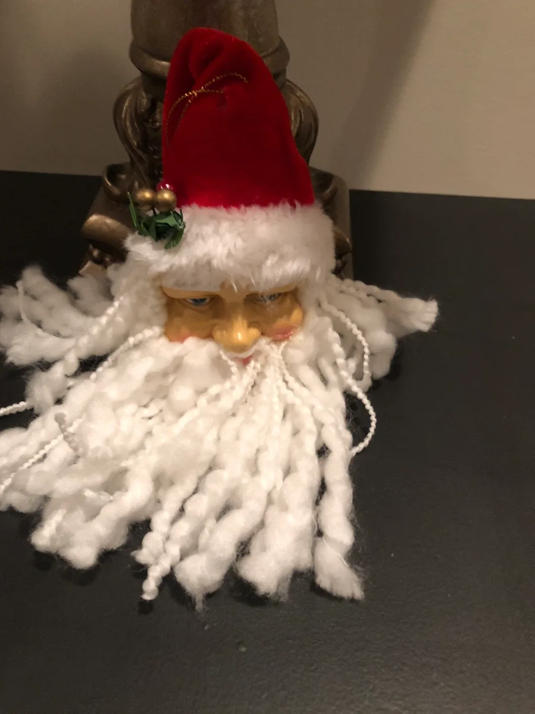 Vintage Santa Head Ornament