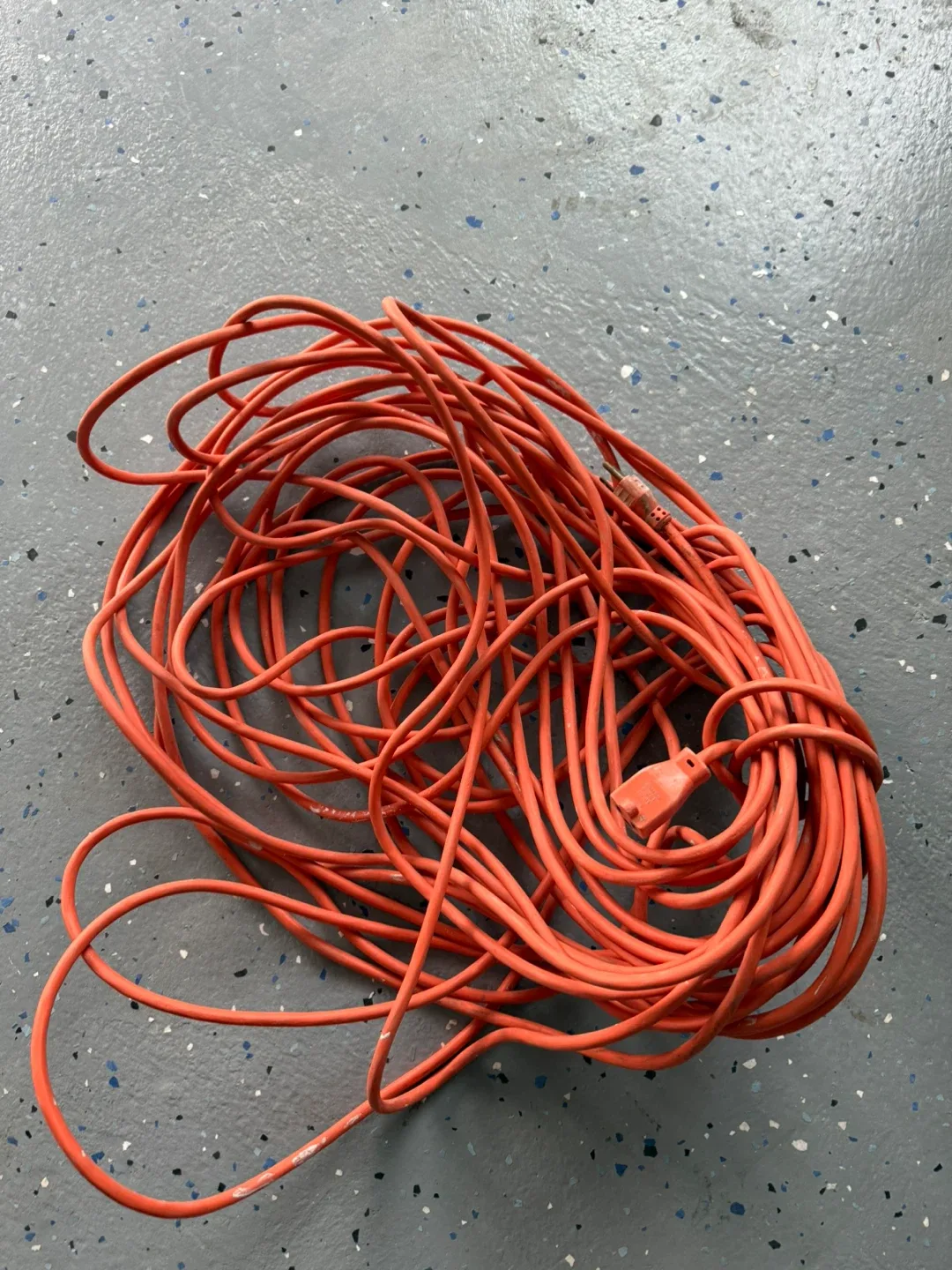 Orange Extension Cord