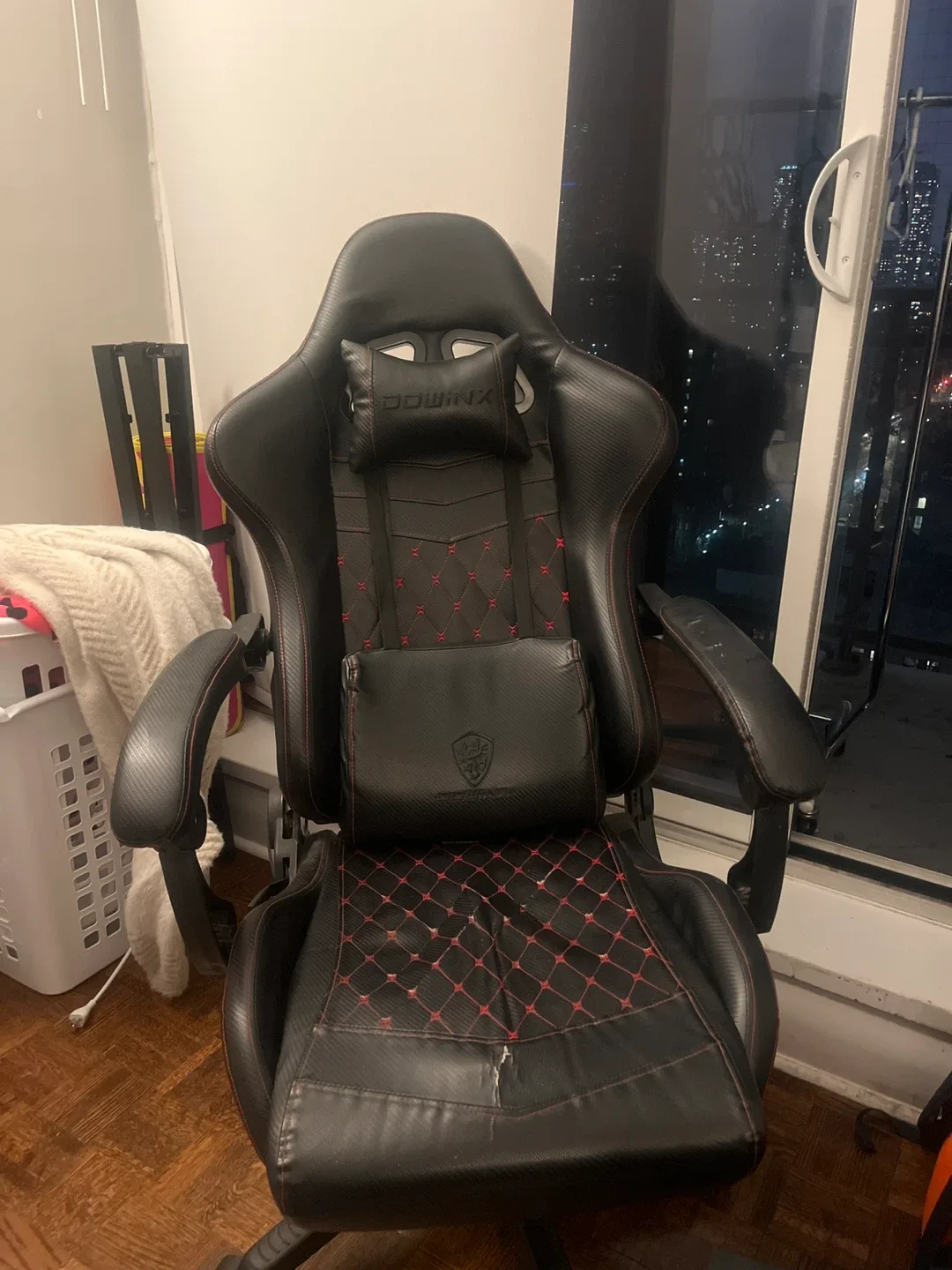 DOWNIX Gaming Chair - Black & Red
