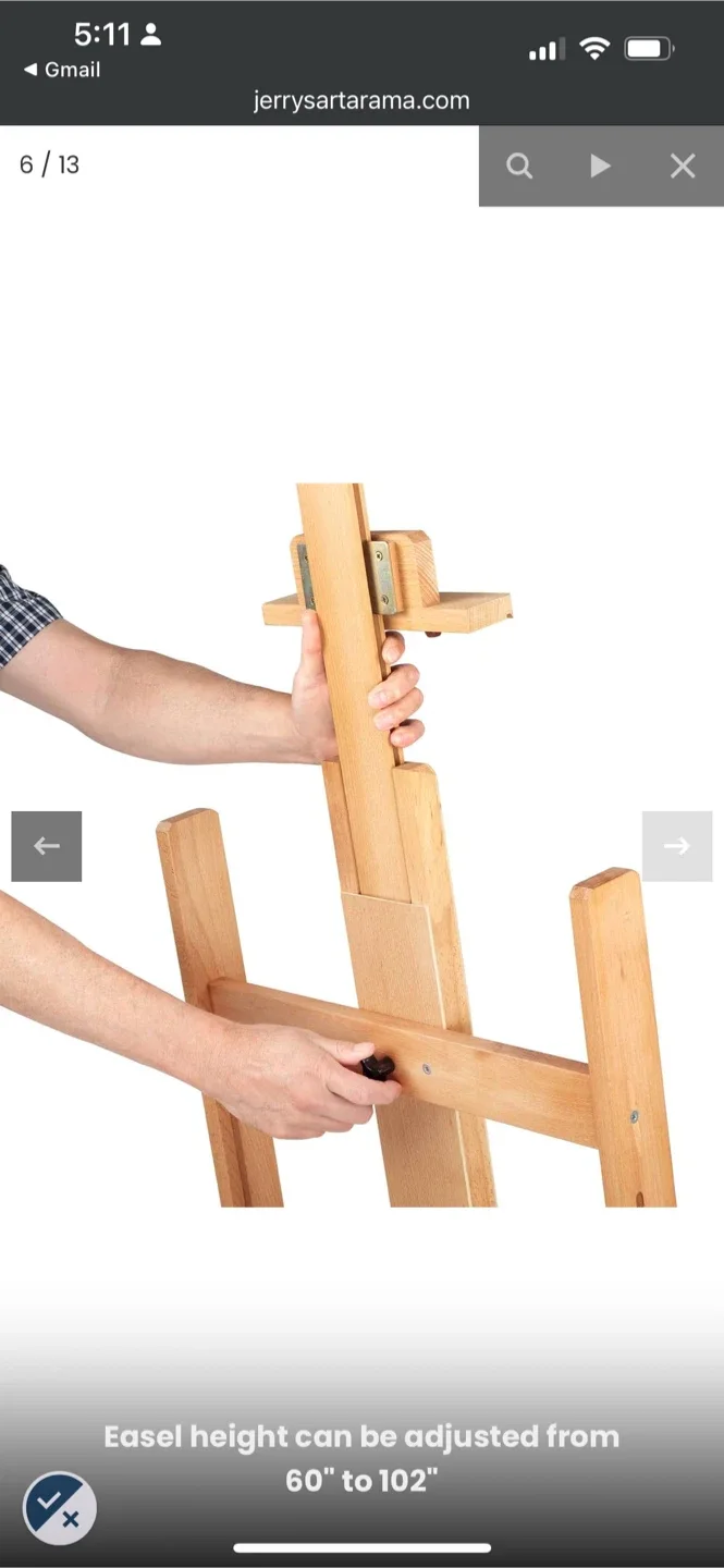 Carolina Studio H-Frame Easel image indicator(4)