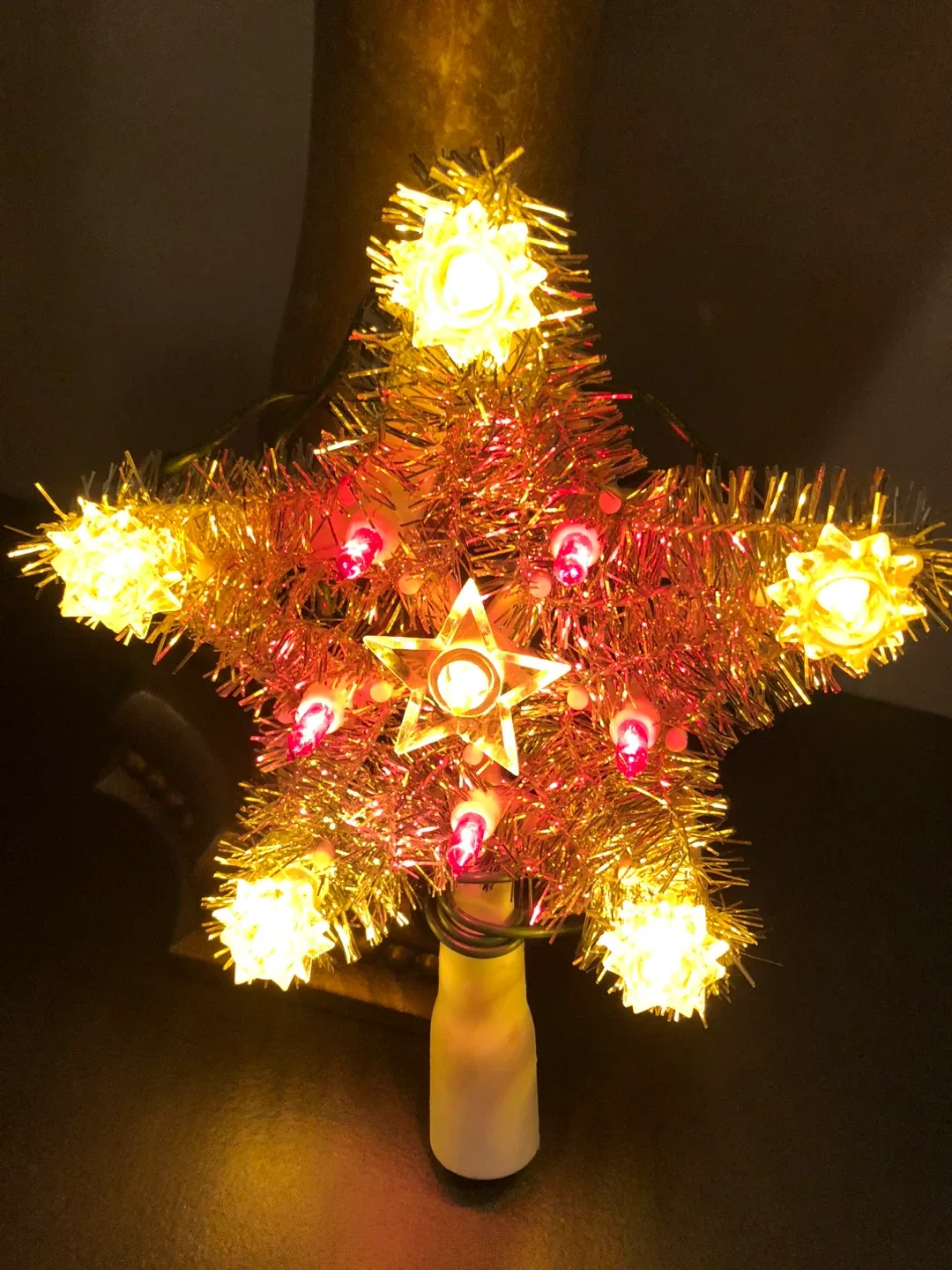 Vintage Star Christmas Tree Topper