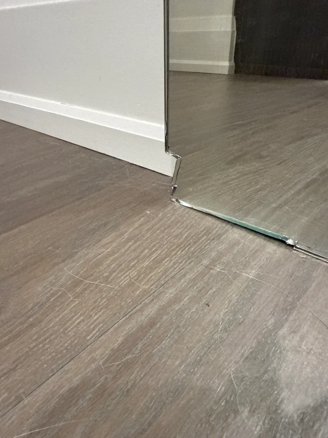 Large mirror with no frame image indicator(2)