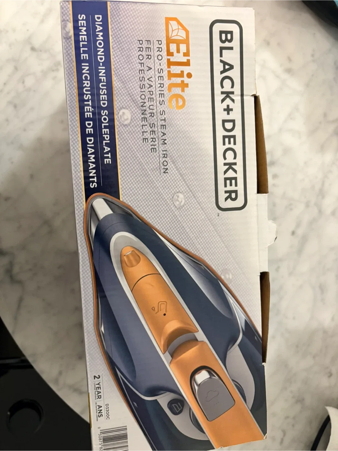 New Black+Decker Elite Pro-Series Steam Iron