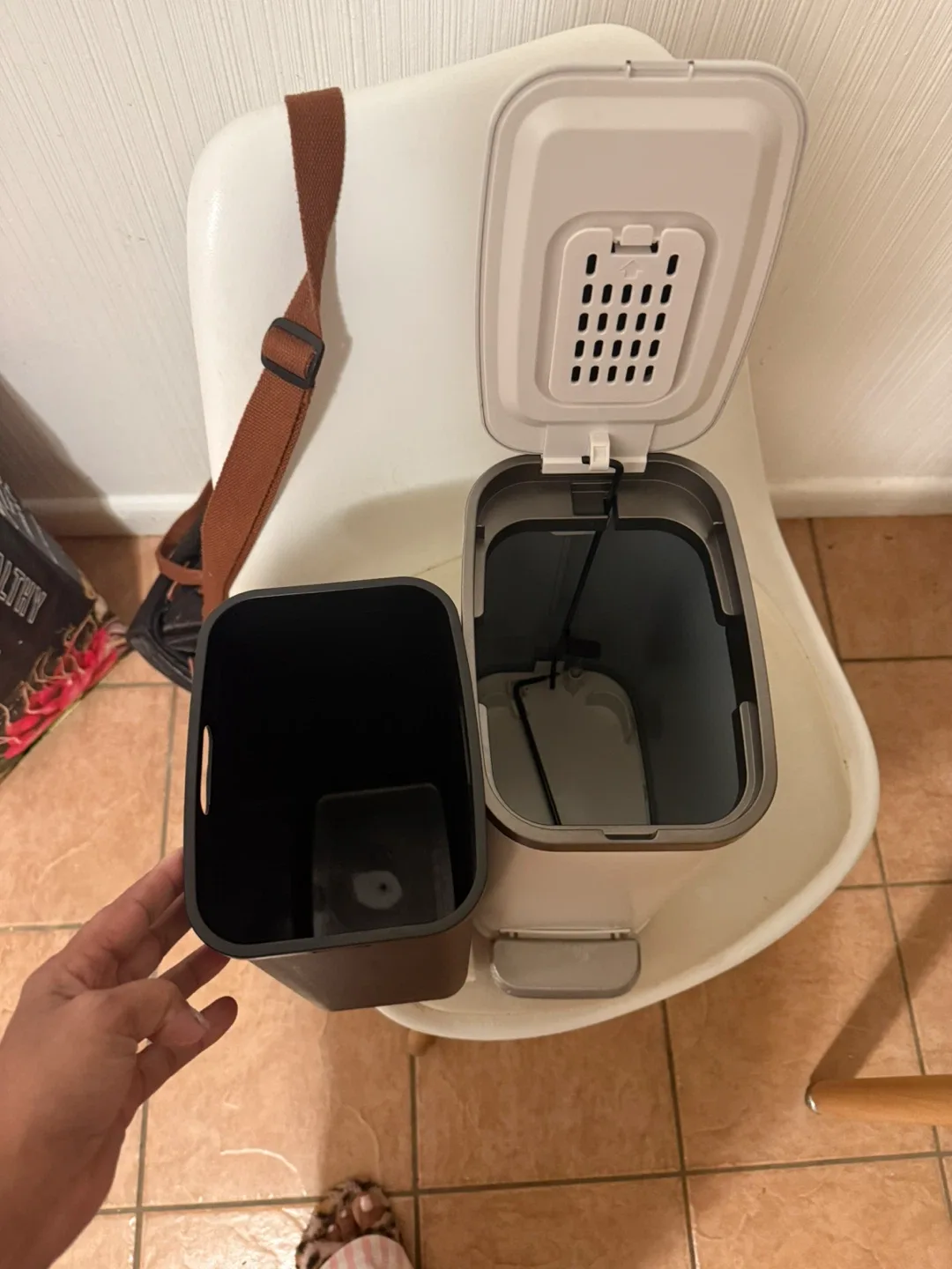 KdbK Step Trash Can with Box image indicator(5)